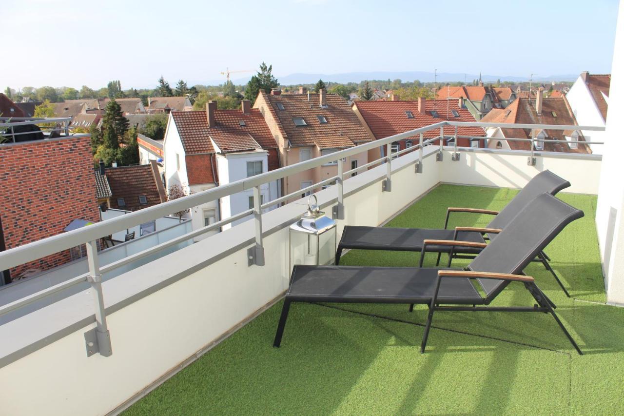 La Terrasse Appartement Straatsburg Buitenkant foto