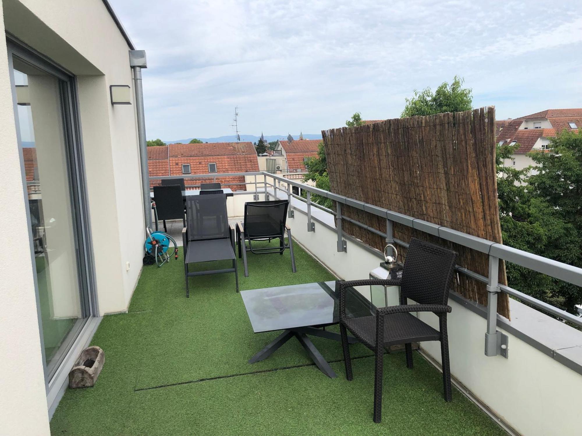 La Terrasse Appartement Straatsburg Buitenkant foto