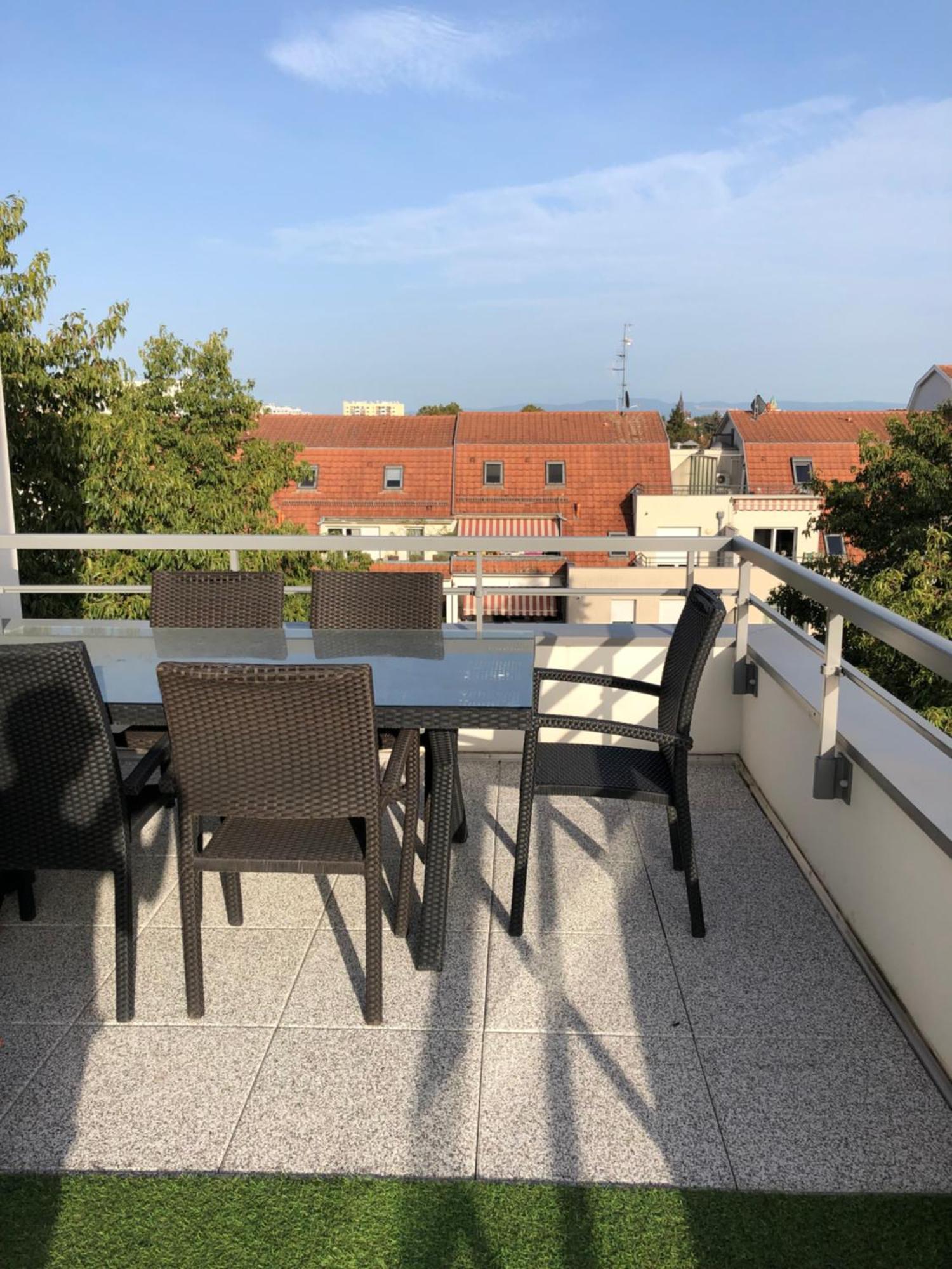La Terrasse Appartement Straatsburg Buitenkant foto